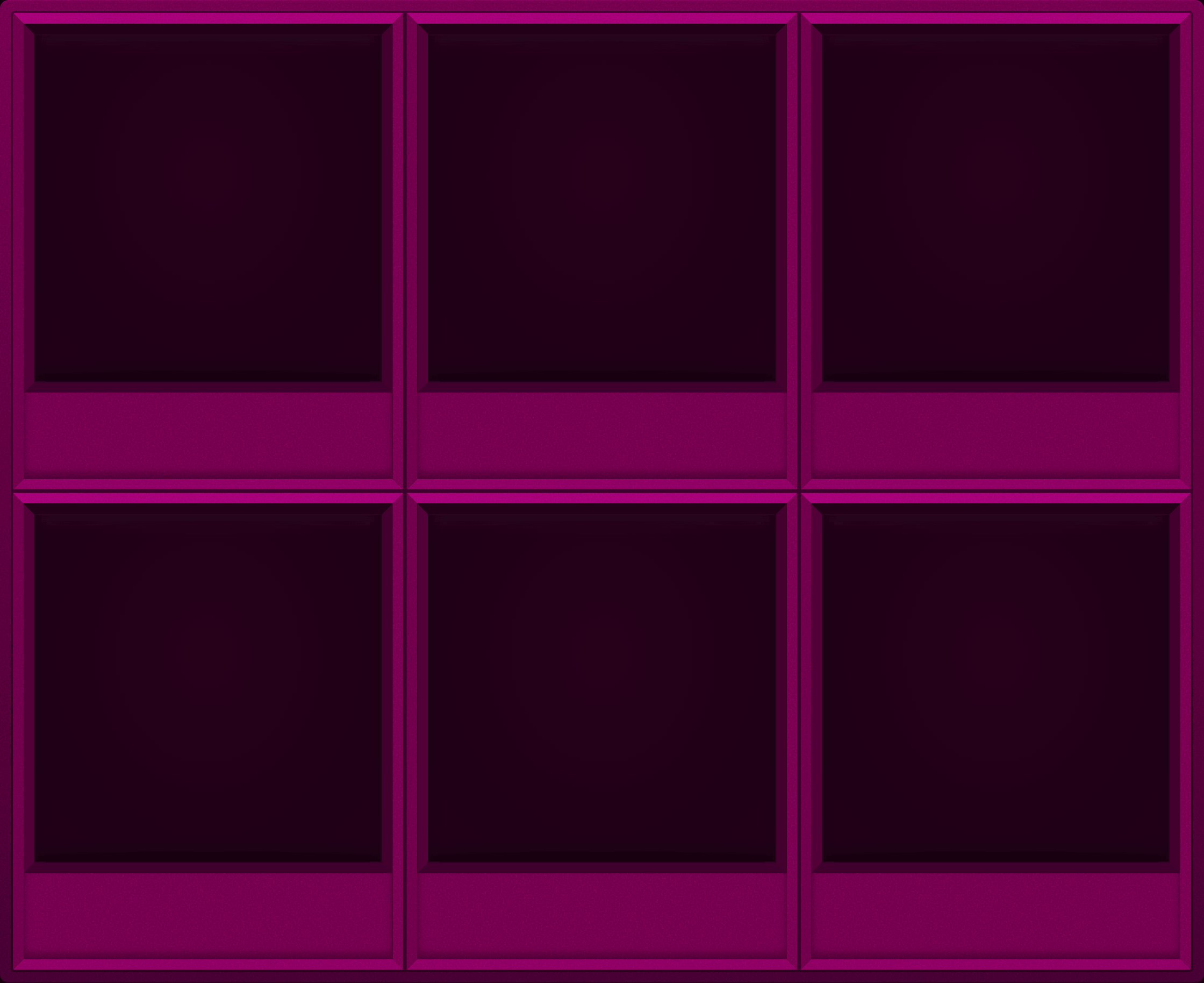 Abyss Purple Display Case (2x3)